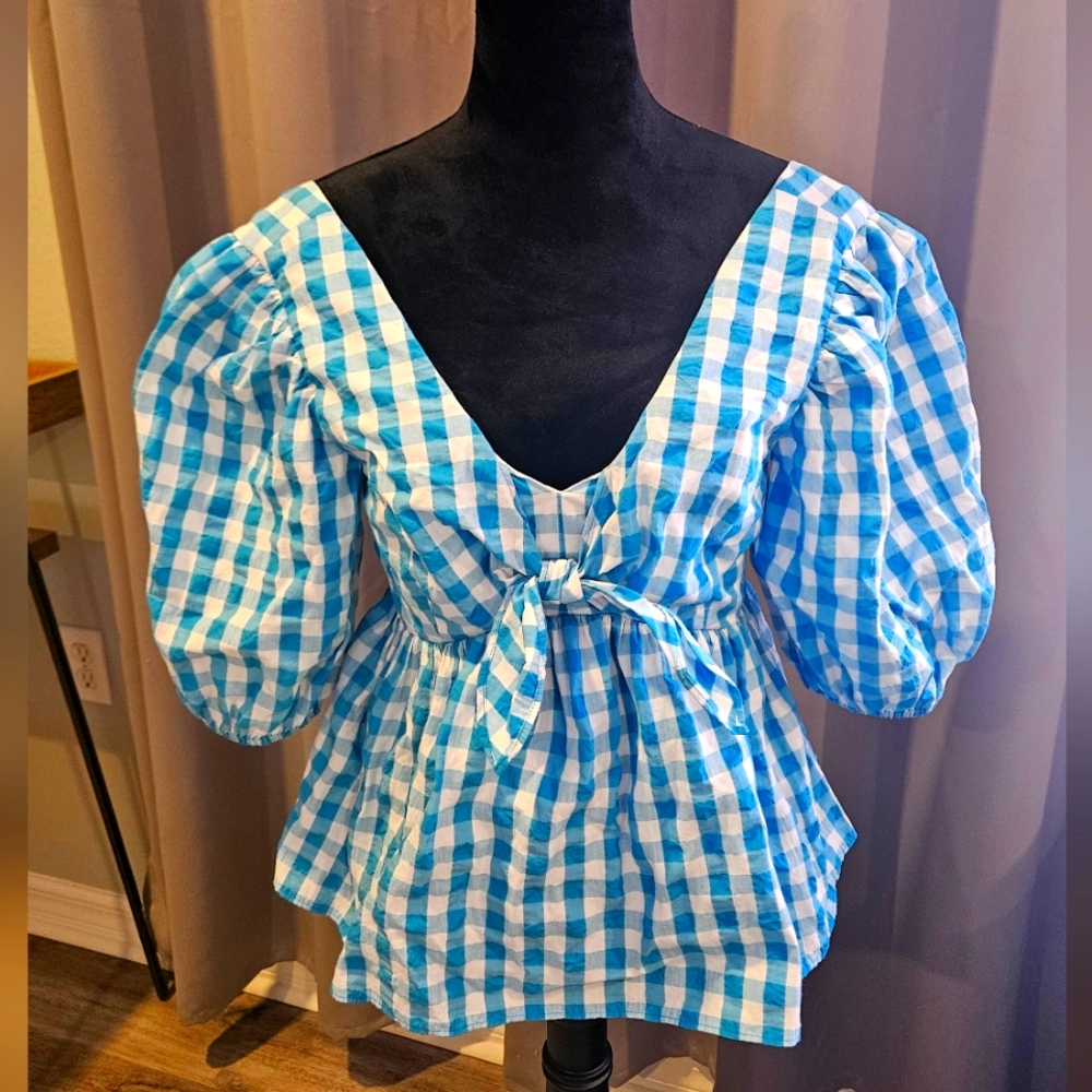 Lilly Pulitzer Sarafina Short Sleeve Gingham